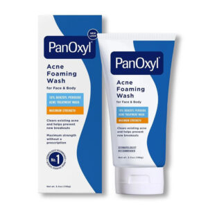 Panoxy acne foaming wash for face and body