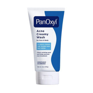 Panoxyl acne creamy wash face and body 170ml