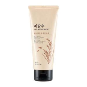 The face shop rice bran facial foaming cleanser 150ml