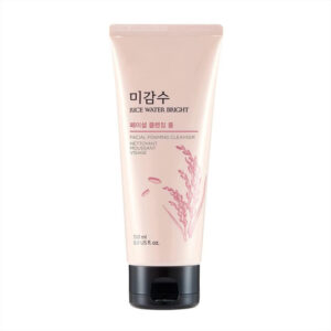 The face shop rice bright facial foaming cleanser 150ml